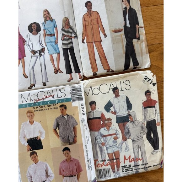 Lot Of 15 Vintage McCall Simplicity Clothing Patterns Sizes 14-22 - Picture 5 of 16